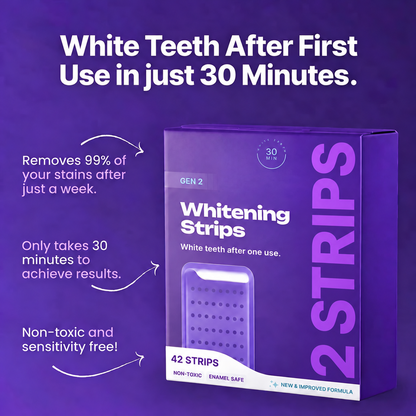 TELYSI Purple Teeth Whitening Strips