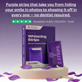 Purple Teeth Whitening Strips
