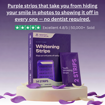 TELYSI Purple Teeth Whitening Strips