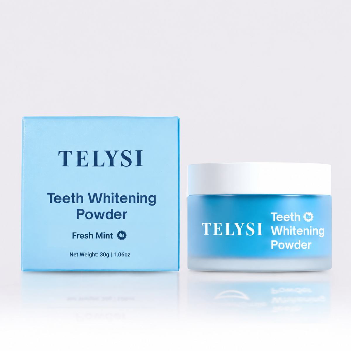 TELYSI Fresh Mint Teeth Whitening Powder — image 1