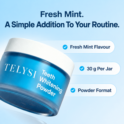 TELYSI Fresh Mint Teeth Whitening Powder — image 2
