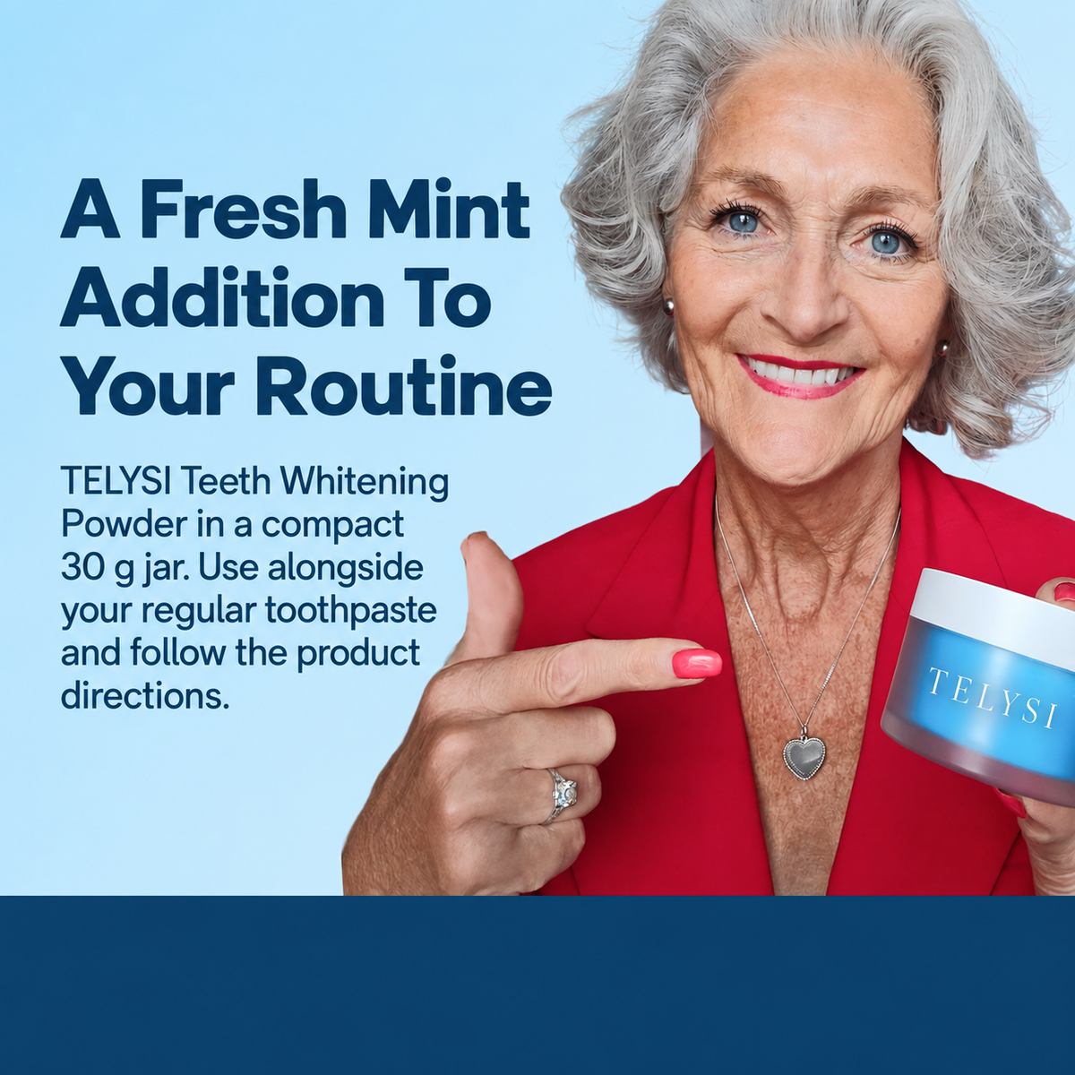 TELYSI Fresh Mint Teeth Whitening Powder — image 7