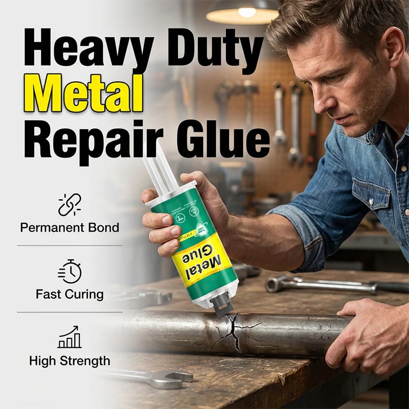 Heavy duty metal repair epoxy